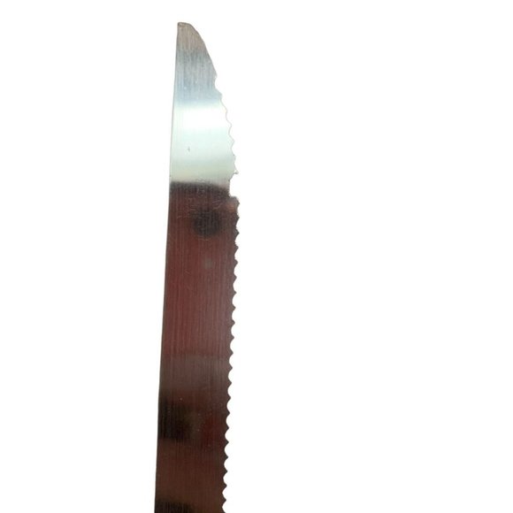 Quikut Kitchen Knives (Set of 6) Steak Ivory/Cream Handle 4" Blade Vintage READ - Picture 2 of 3